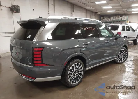 2026 Hyundai Palisade Calligraphy from USA, damaged, VIN KM8RMES22TU031900